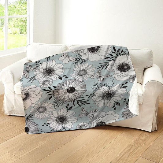 Aisultan Throw Sherpa Blanket