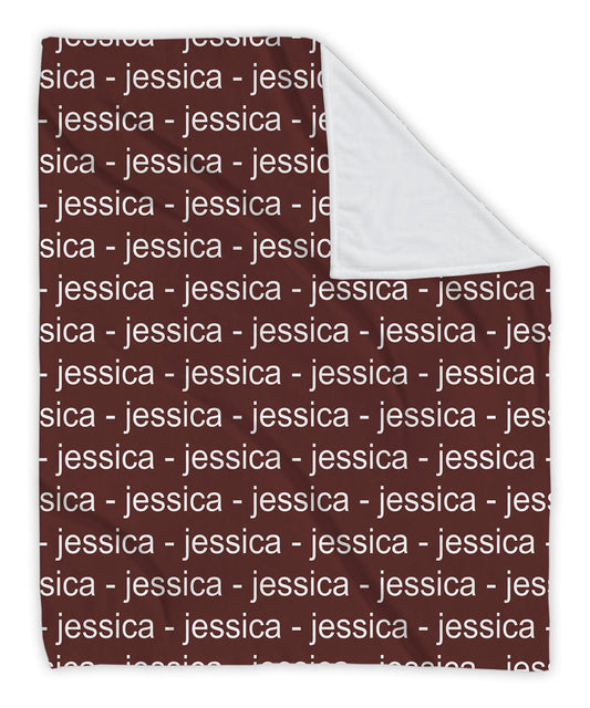 Single Name Reg Font Blanket