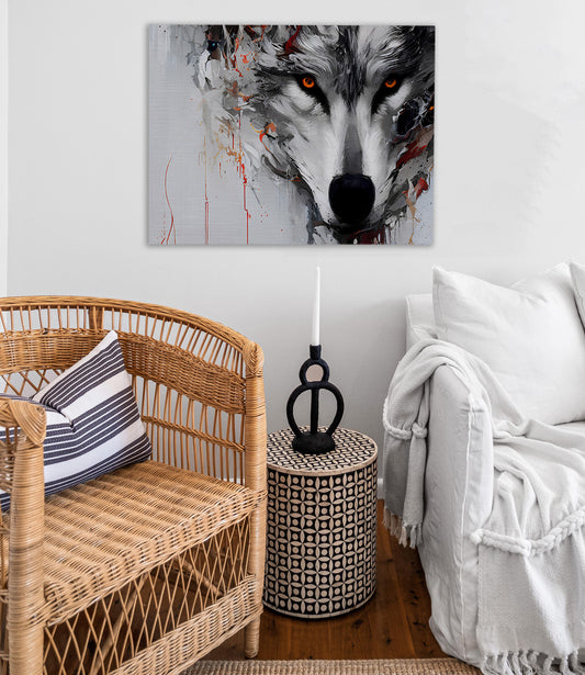 Blood Moon Canvas Print