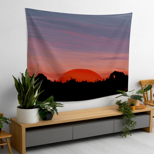 Desert Sunset Tapestry