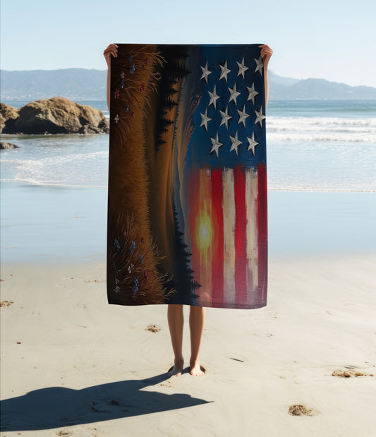 Freedom Beach Towel