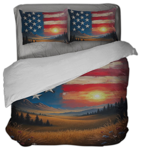 Freedom Duvet Cover Set