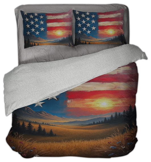 Freedom Sherpa Comforter Set