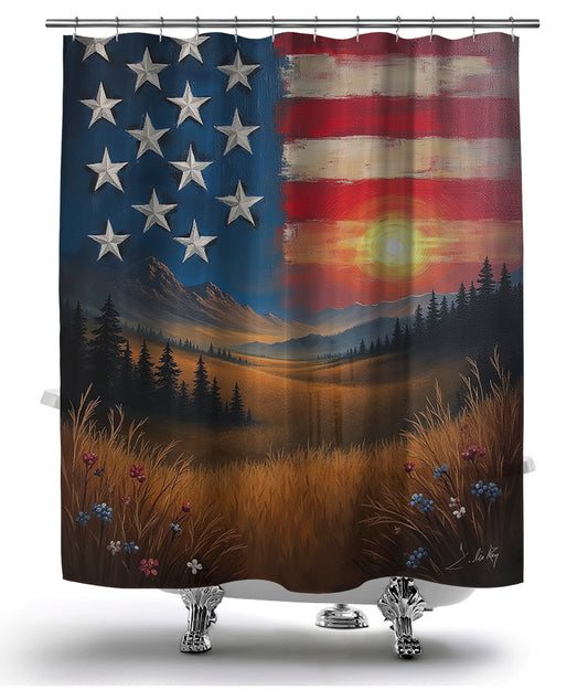 Freedom Shower Curtain
