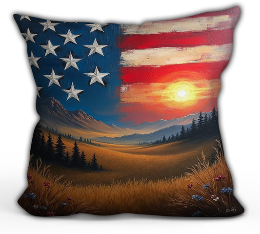 Freedom Throw Pillow
