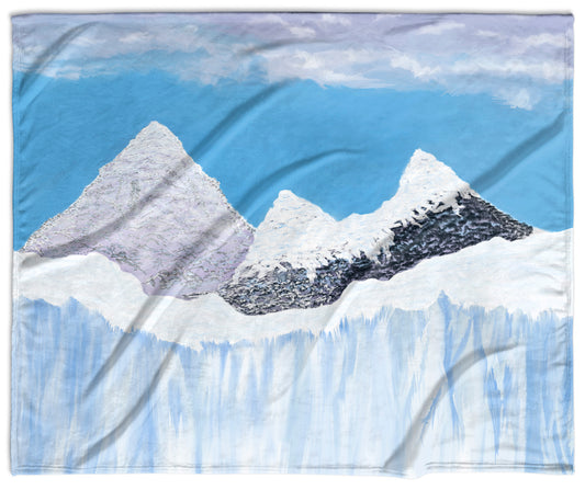 Frozen Time Velveteen Blanket