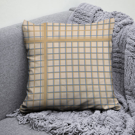 Gingham Throw Pillow