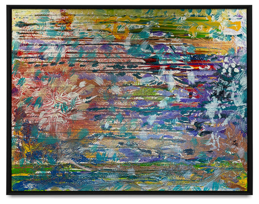 Gone Dreams Framed Canvas Print