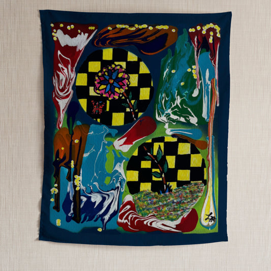 Life Of A Rose Tapestry