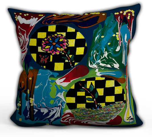 Life Of A Rose Throw Pillow