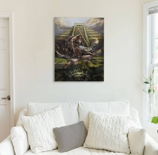 Pyramid Guardian Canvas Print