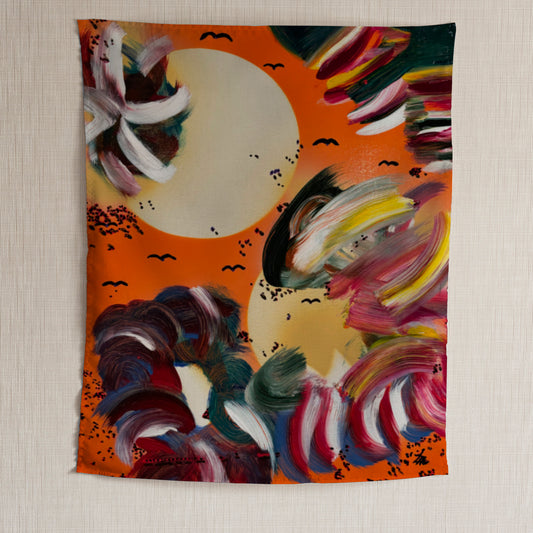 Sunlit Harmony Tapestry