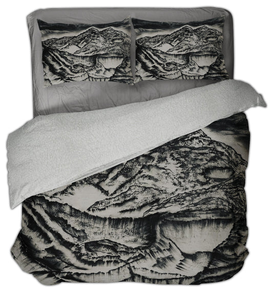 The Lost Collection Sherpa Comforter Set