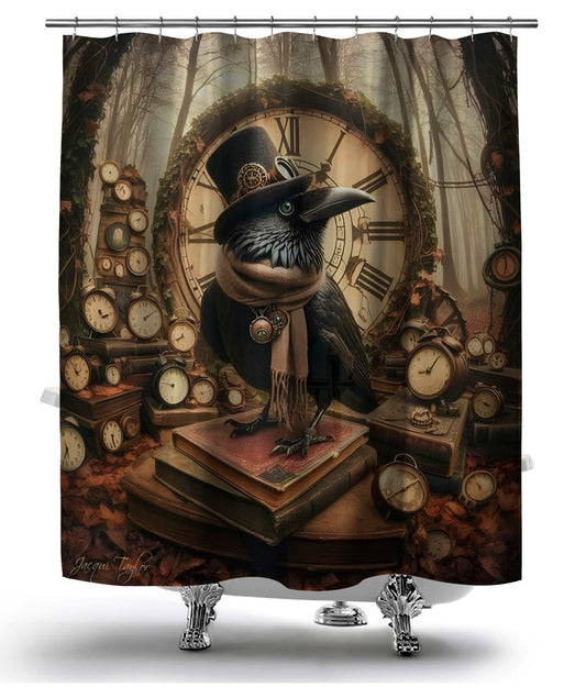 The Time Collector Shower Curtain