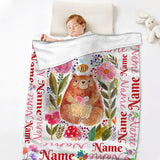 Bear Girls Super Plush Blanket