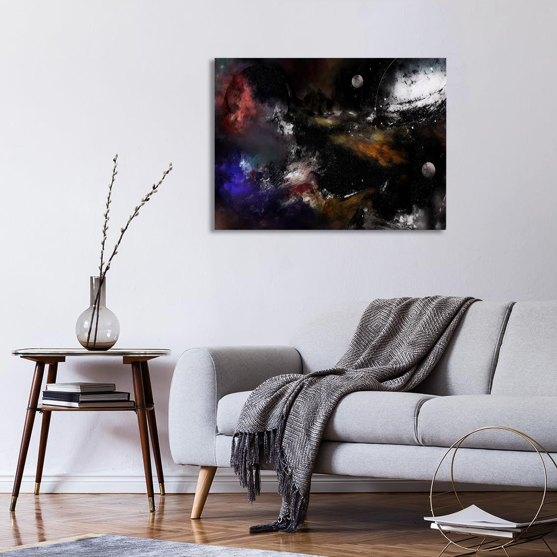 Abstract Universe Canvas Print