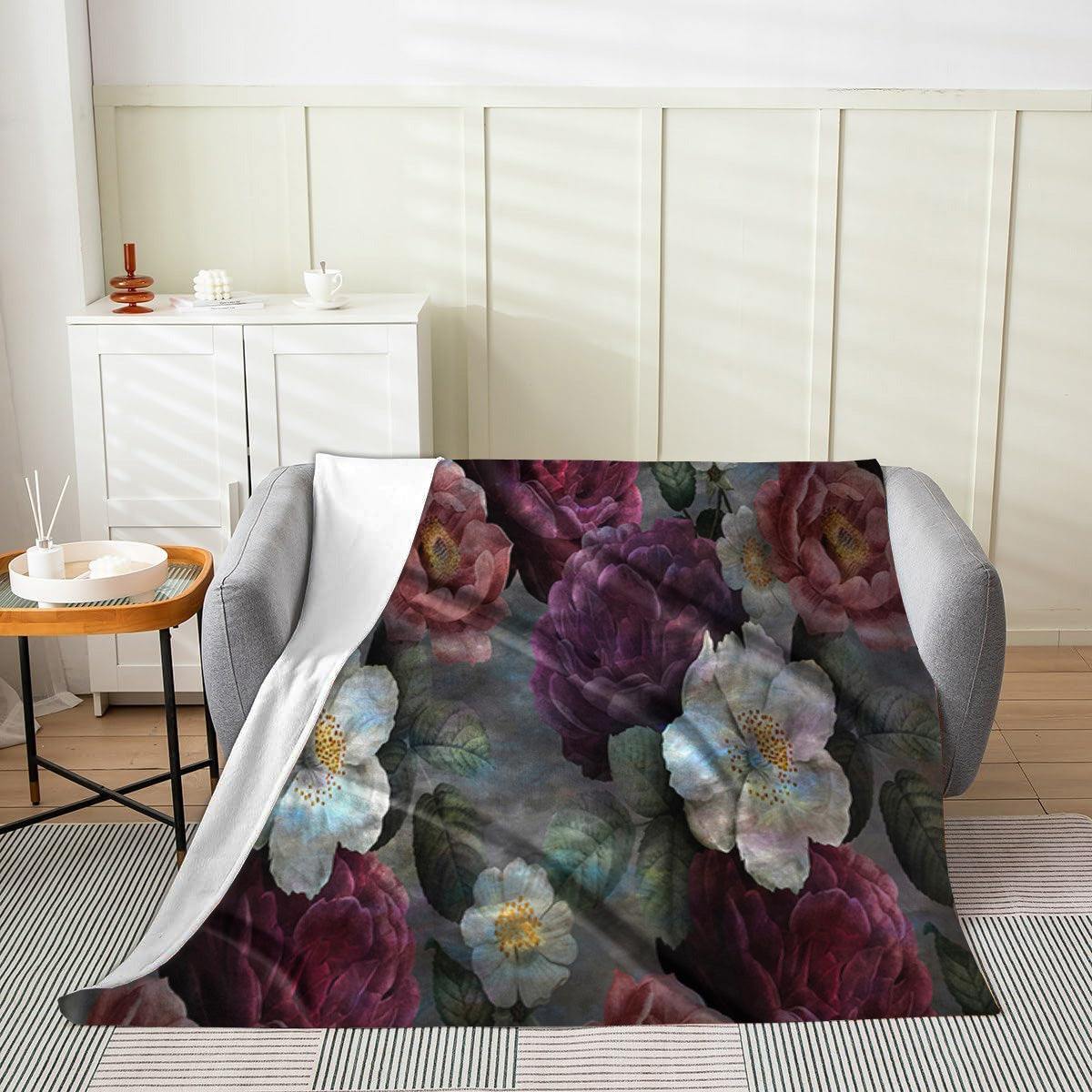 Adriana Throw Velveteen Blanket