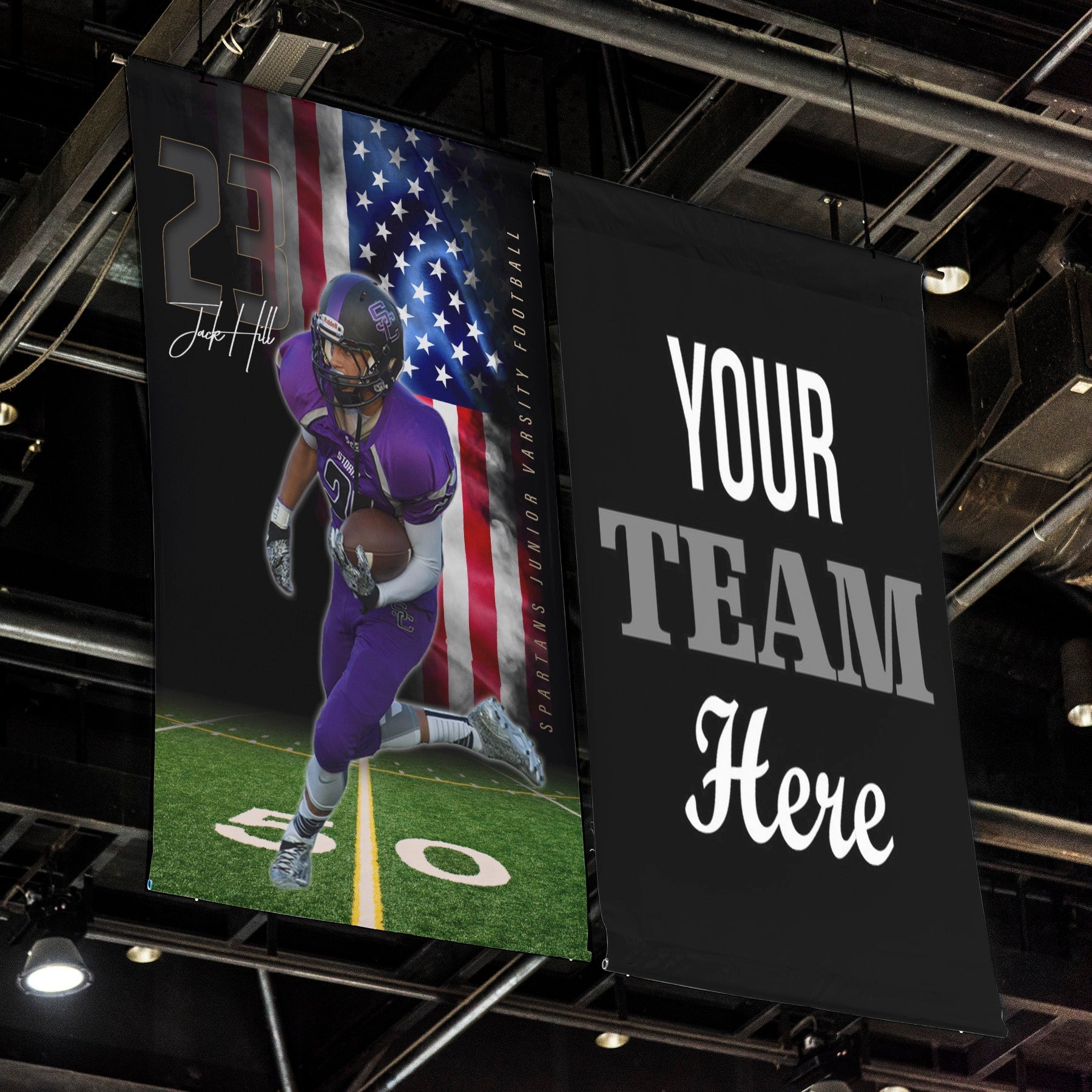 All American Football Banner