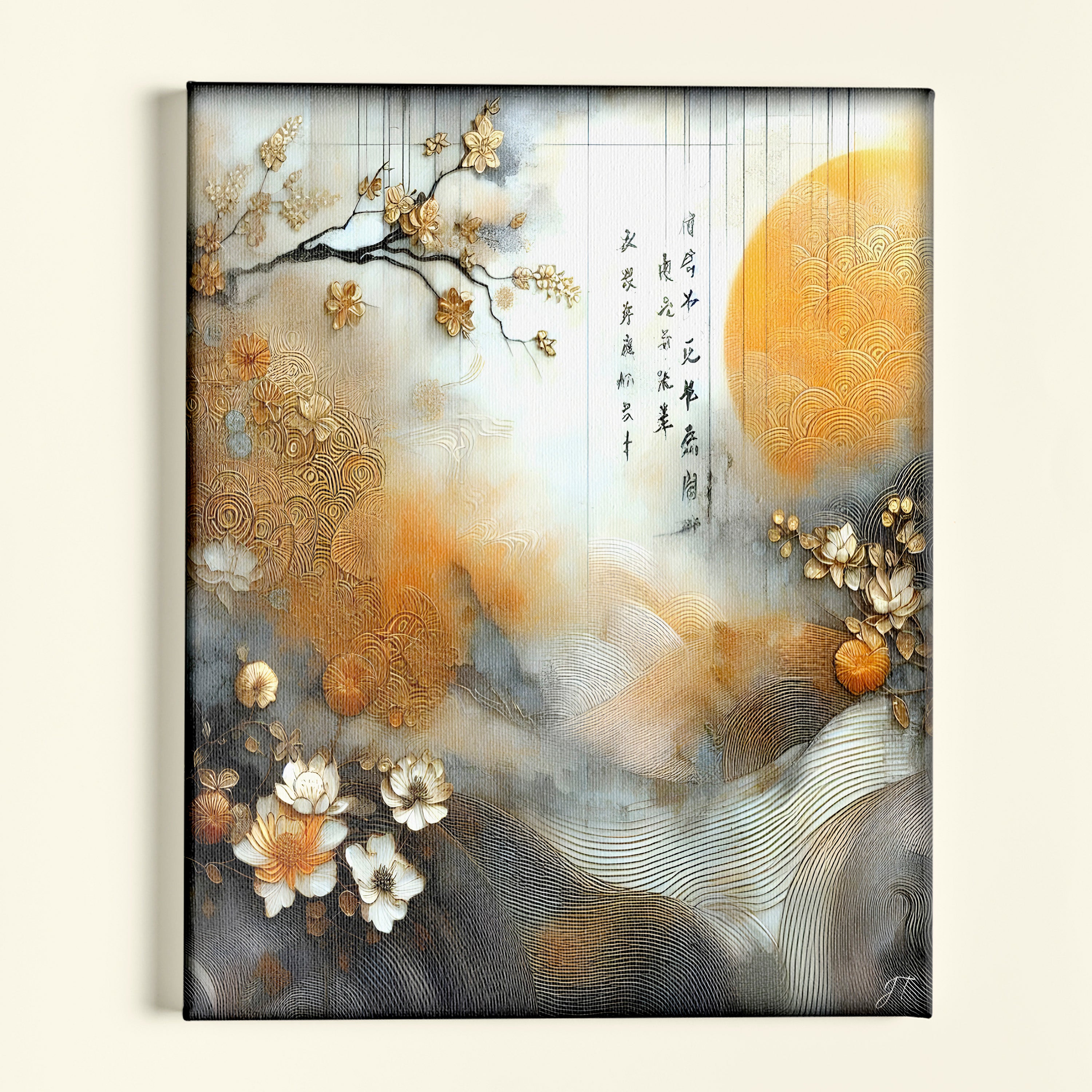 Asian Dawn Canvas Print