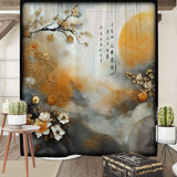 Asian Dawn shower curtain