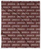 Single Name Reg Font Blanket