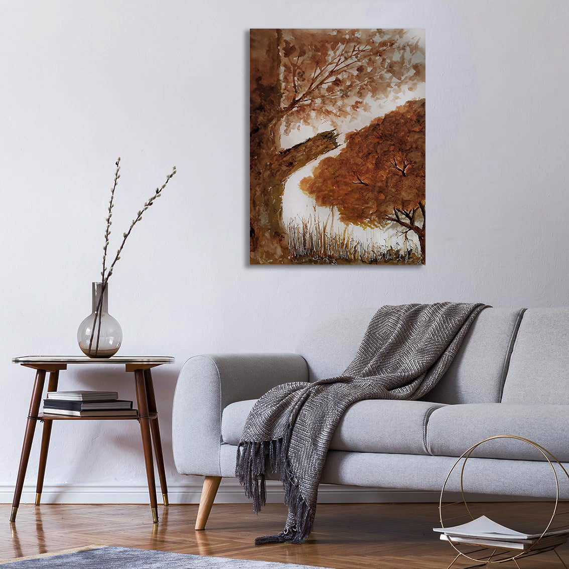 Autumn Romance Canvas Print