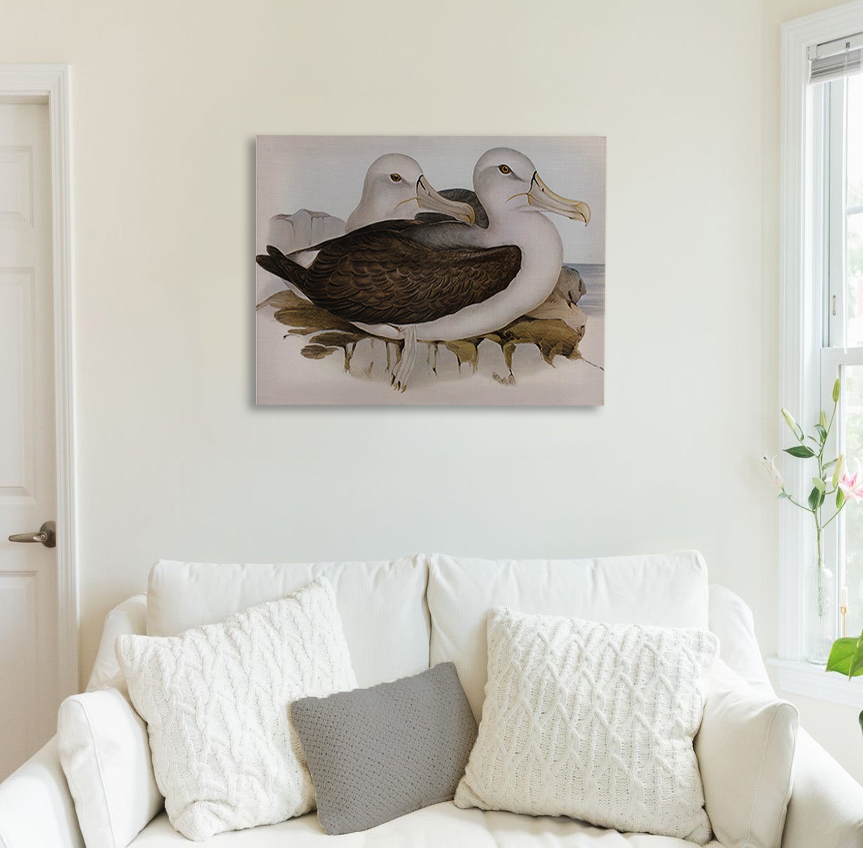 Avian Perch Canvas Print