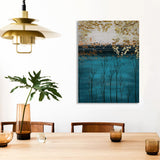 Azure Reflections Canvas Print