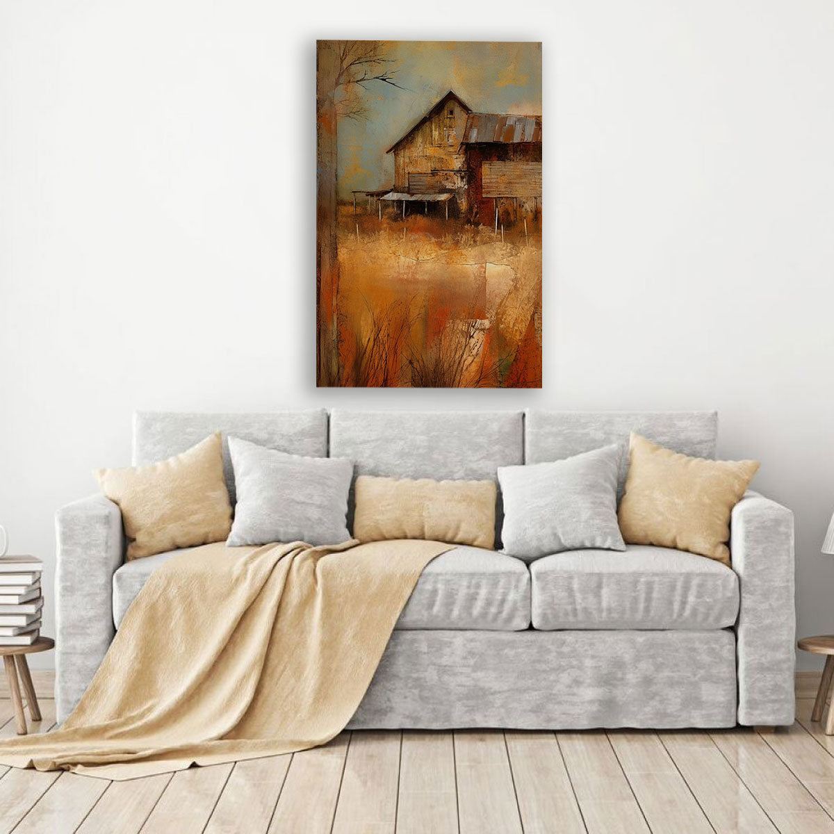 Barn Canvas Art