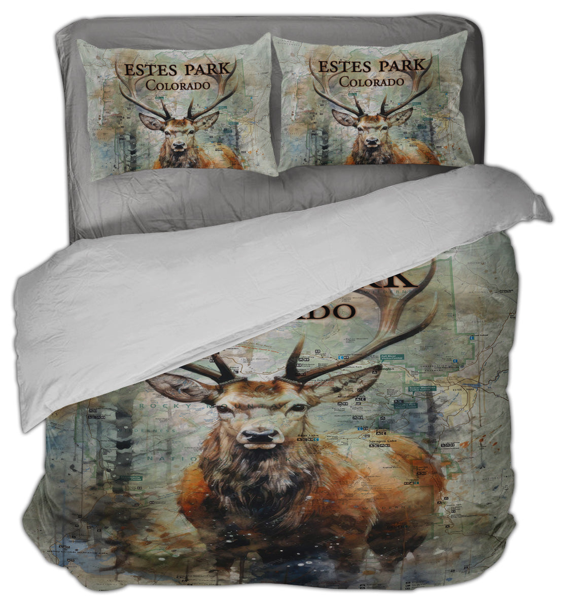 Estes Park Design_4 Duvet Cover Set