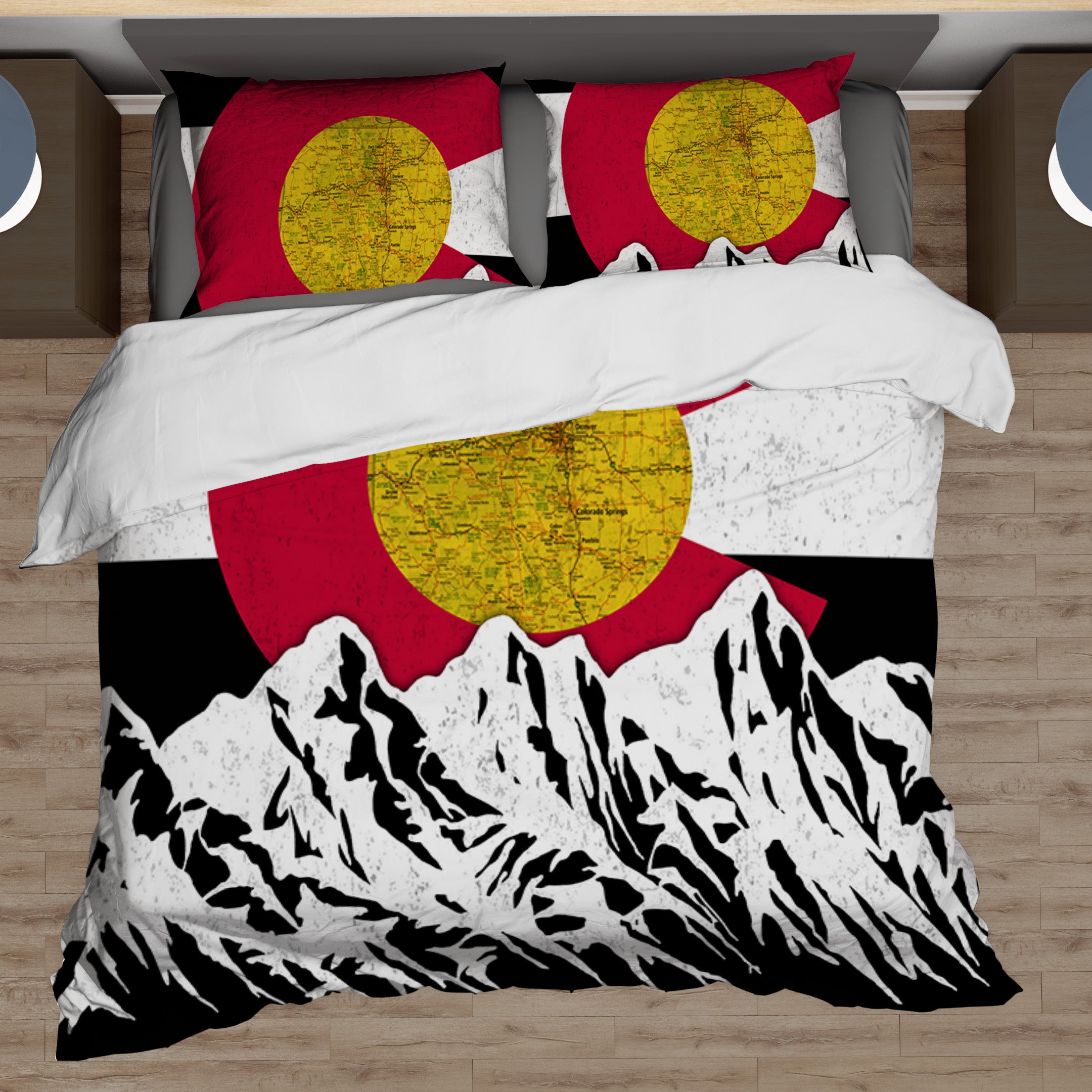 Colorado Flag Design_2 Comforter Set