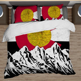 Colorado Flag Design_2 Comforter Set