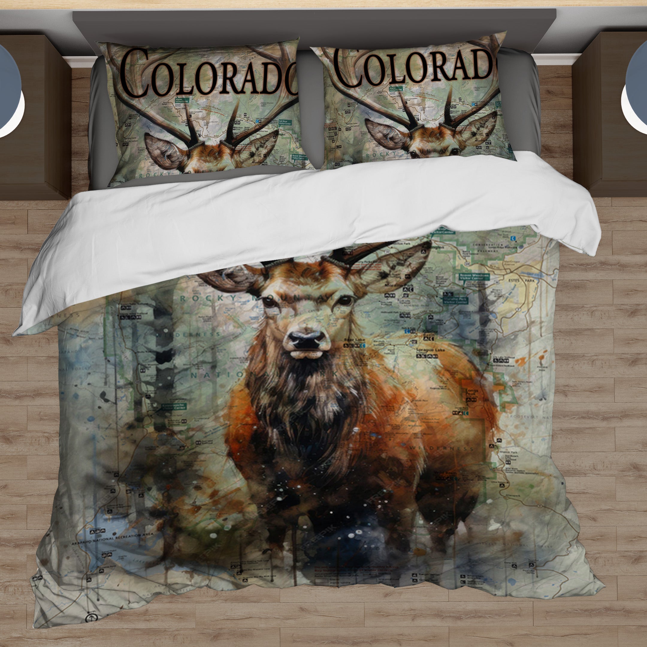 Colorado Flag Design_3 Comforter Set