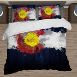 Colorado Flag Design_4 Comforter Set