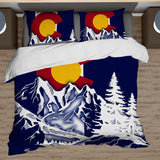 Colorado Flag Design_5 Comforter Set