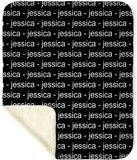 Single Name Reg Font Sherpa Blanket