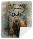 Estes Park Design_4 Sherpa Blanket