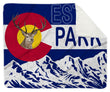 Estes Park Design_9 Sherpa Blanket