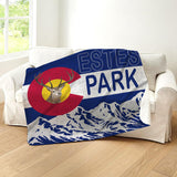 Estes Park Design_9 Sherpa Blanket