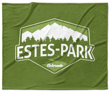 Estes Park Design_6 Velveteen Blanket