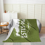 Estes Park Design_6 Velveteen Blanket