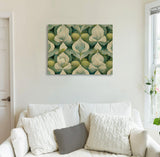 Blossom Mosaic Canvas Print