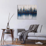 Blue Waves Canvas Print