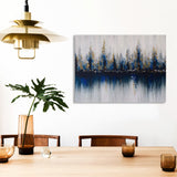 Blue Waves Canvas Print