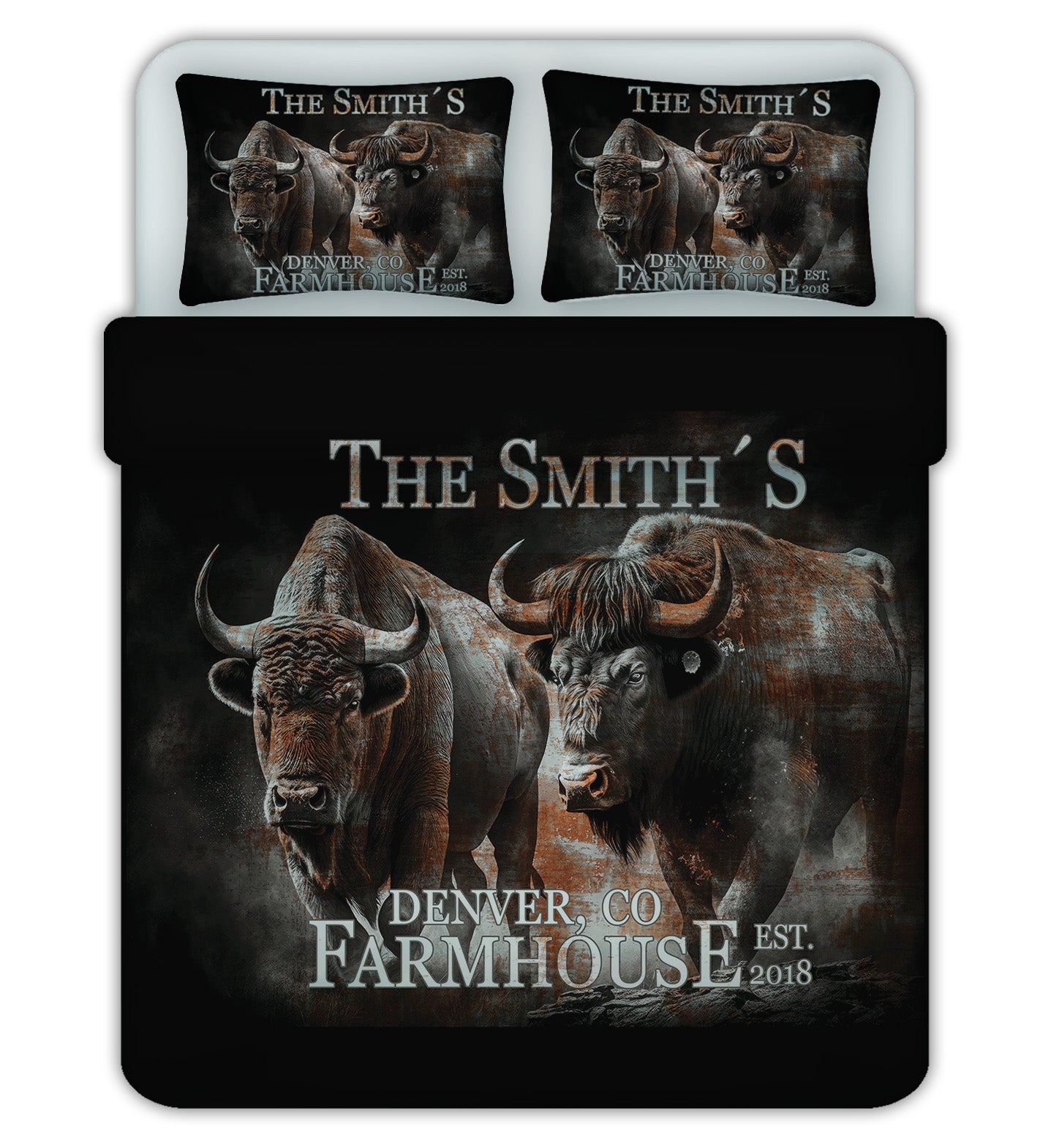 Buffalo Farm Duvet Cover Set