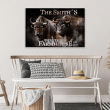 Buffalo Farm Canvas Art