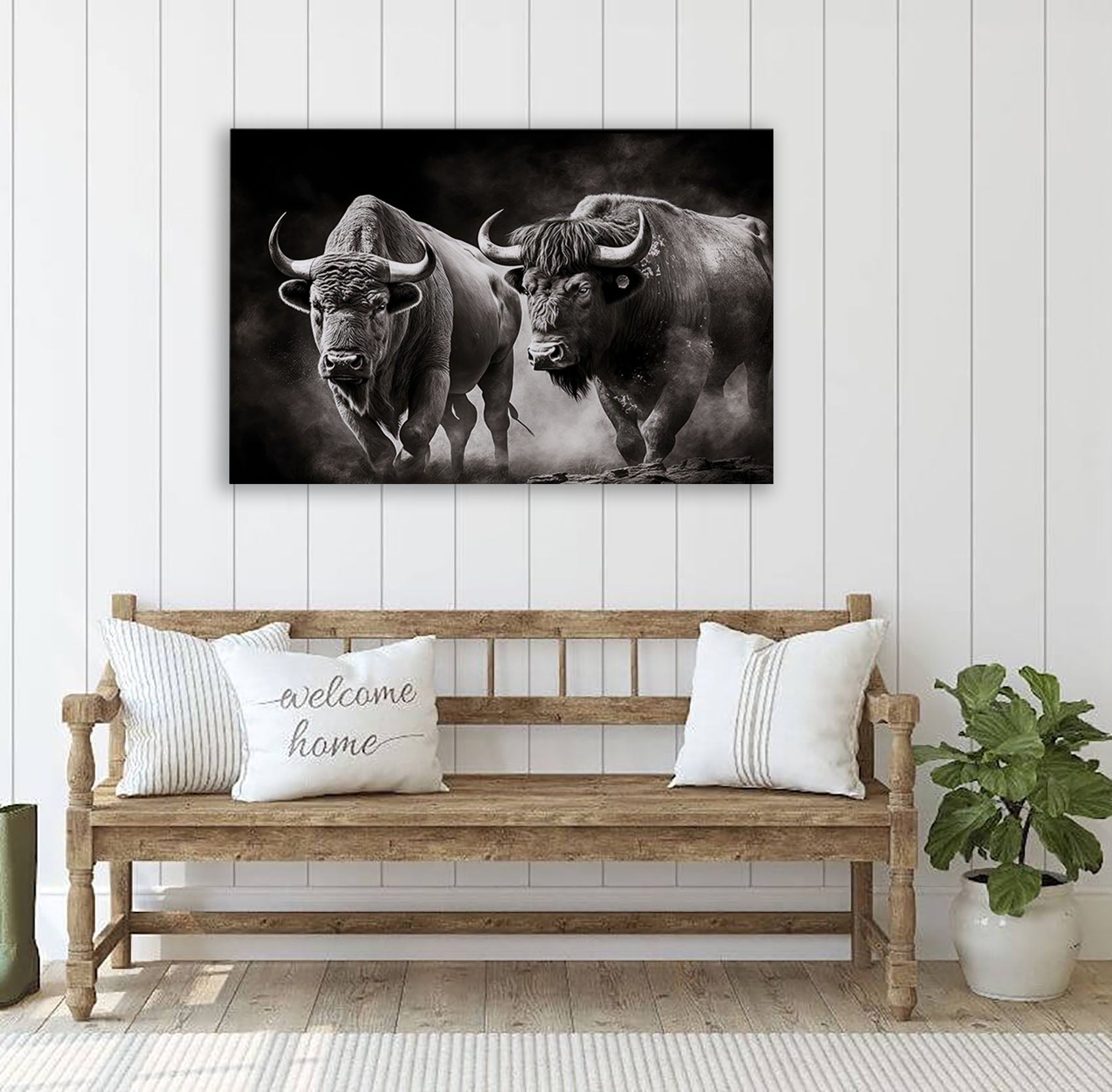 Buffalo Canvas Art