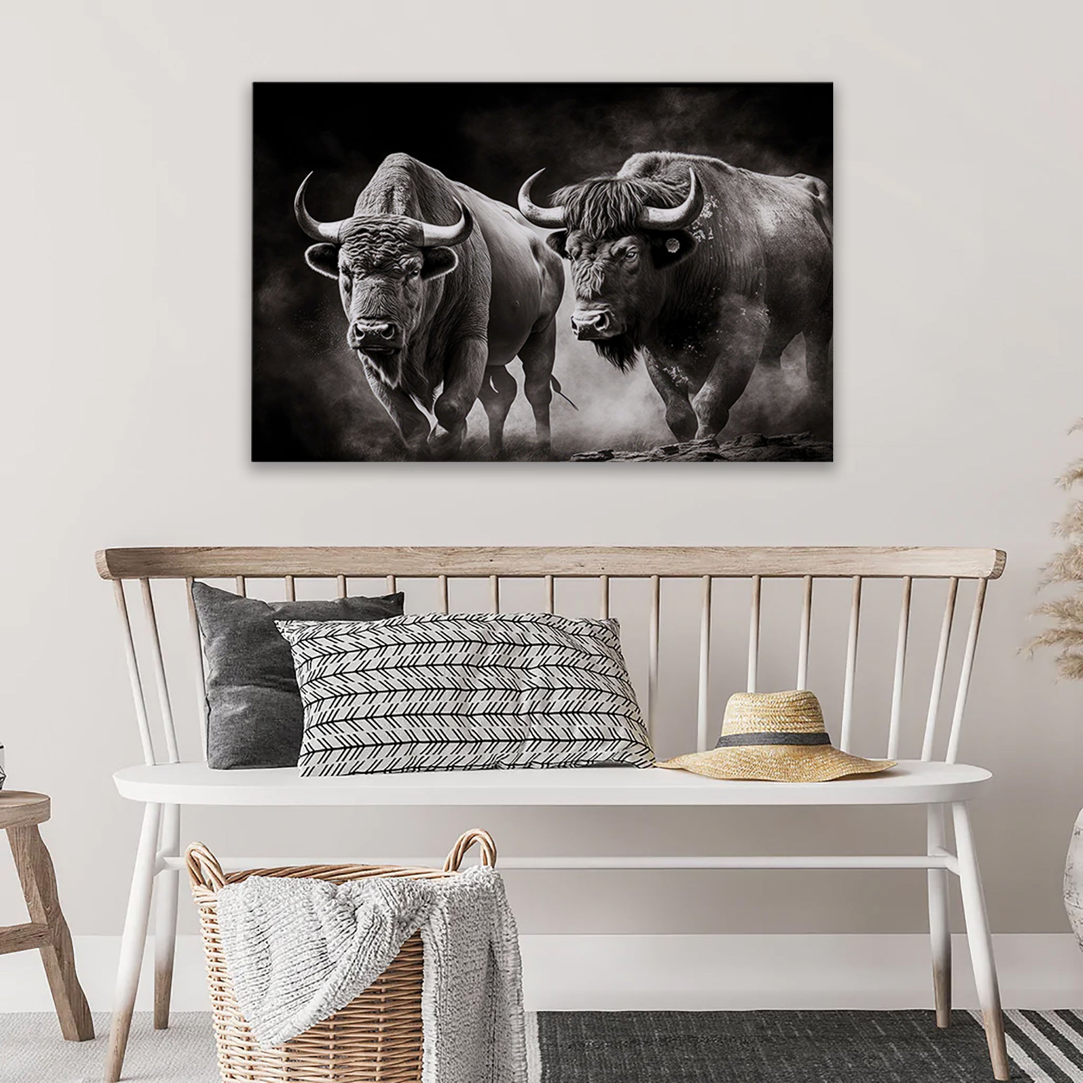 Buffalo Canvas Art