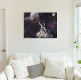 By the Moon Canvas Print