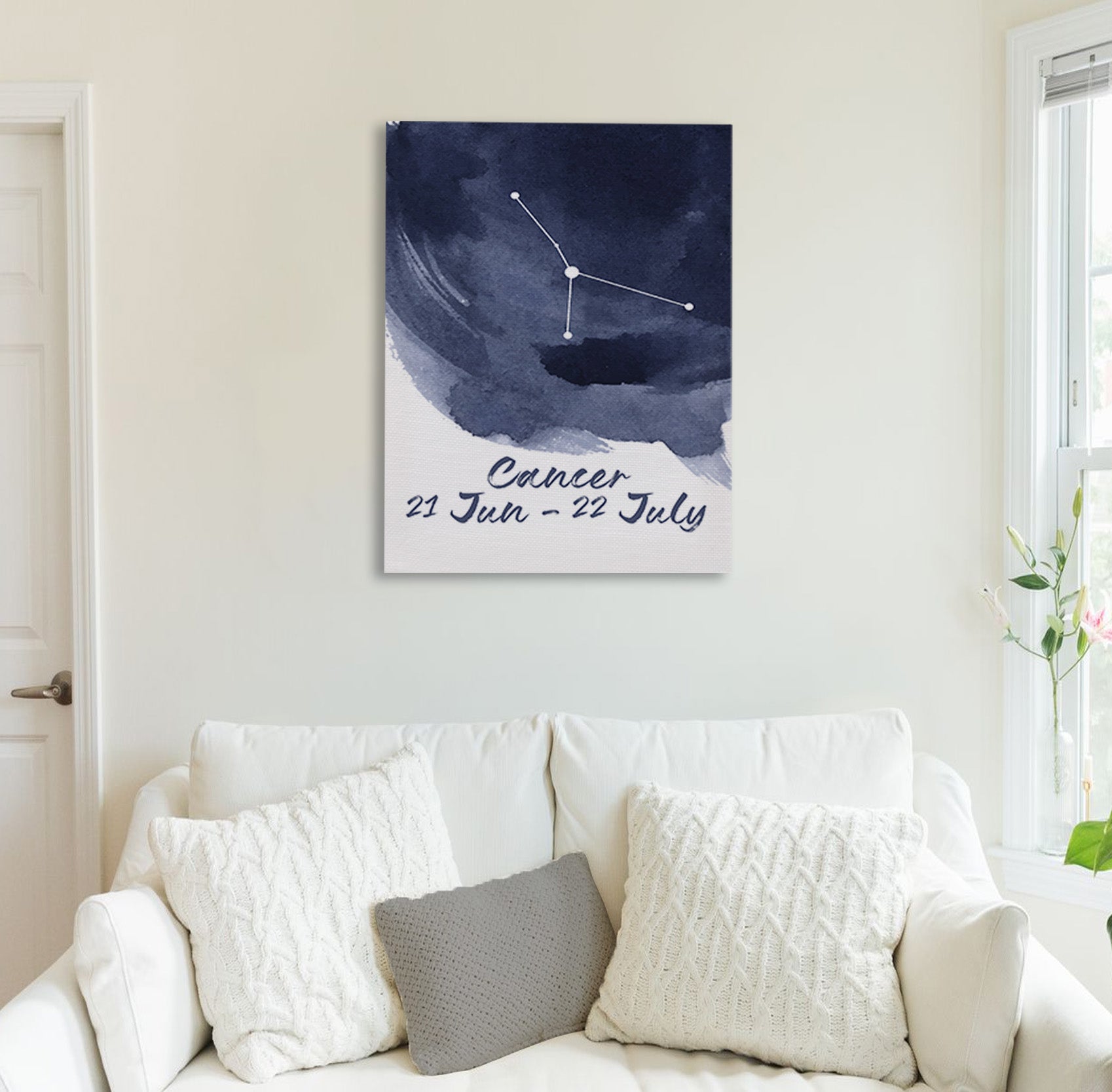 Cancer Canvas Print